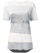 Raquel Allegra Bleached T-shirt, Women's, Size: 0, Grey, Cotton/polyester