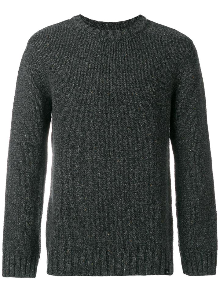 Edwin Crew Neck Jumper - Grey