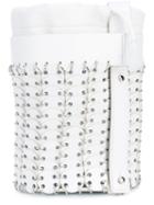 Paco Rabanne - Loops Mini Bucket Bag - Women - Calf Leather/metal - One Size, White, Calf Leather/metal