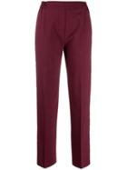 Etro Side Stripe Cropped Trousers - Purple