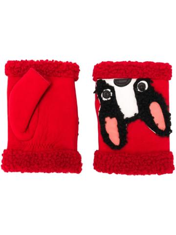 Agnelle Mitaine Dog Gloves - Red