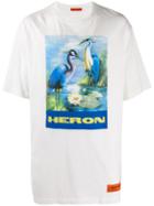 Heron Preston Logo Heron Graphic T-shirt - White