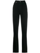Helmut Lang High-waisted Jeans - Black