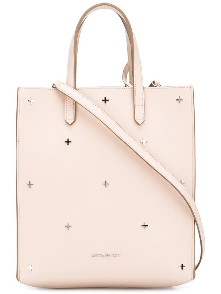 Givenchy Small Stargate Tote, Women's, Pink/purple, Calf Leather