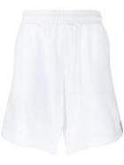 Mcq Alexander Mcqueen Double Taped Shorts - White