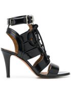 Chloé Rylee Cutout Sandals - Black