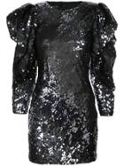 Rubin Singer Sequin Embellished Mini Dress - Black