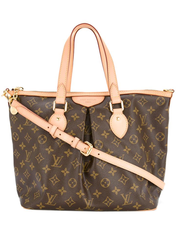 Louis Vuitton Vintage Palermo Pm 2way Bag - Brown