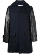 Comme Des Garçons Shirt Contrast Panel Coat