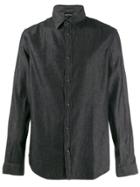 Emporio Armani Soft Denim Shirt - Black