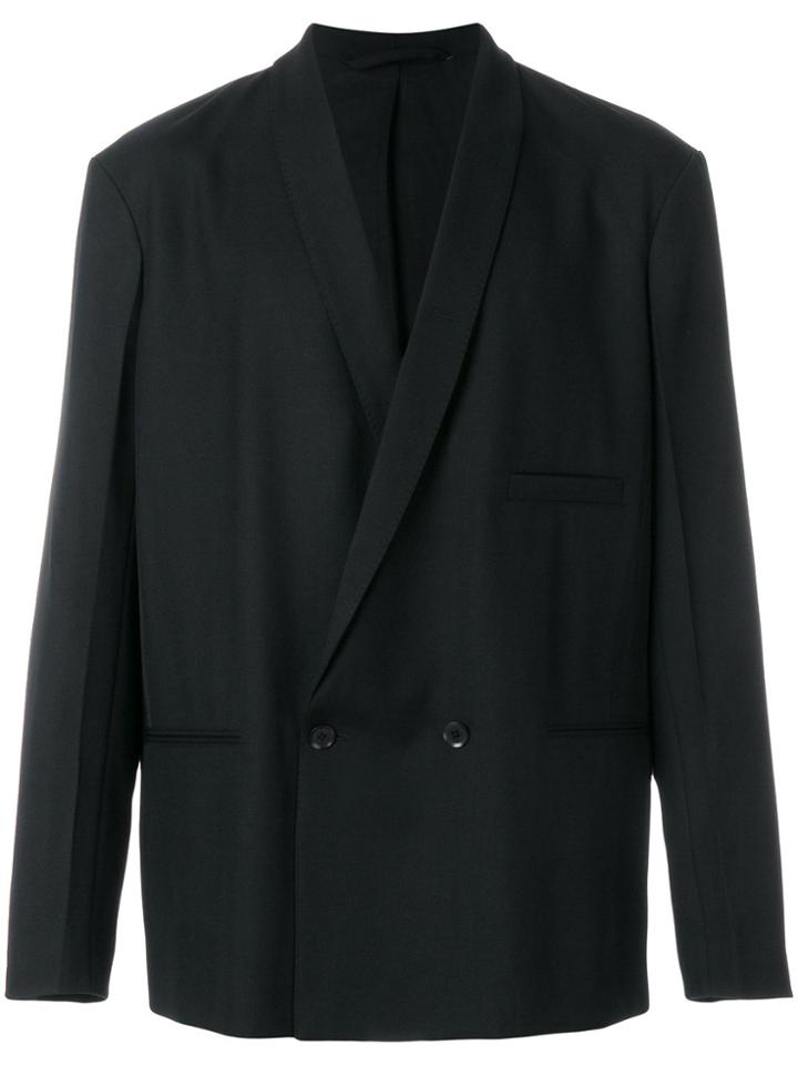 Lemaire Double Breasted Blazer - Black