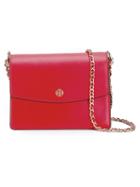Tory Burch Chain Strap Crossbody Bag, Women's, Red, Leather
