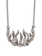 Garrard Fire Of London Pendant Necklace, Women's, Metallic, Gold