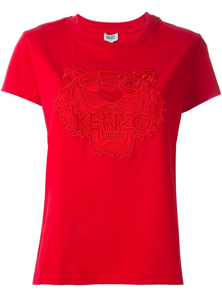 Kenzo Embroidered Tiger T-shirt