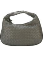 Bottega Veneta Intrecciato Tote, Women's, Grey, Calf Leather