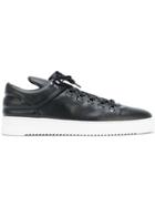 Filling Pieces Mountain Cut Plain Sneakers - Black