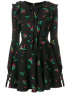 Philosophy Di Lorenzo Serafini Cherry Print Dress - Black