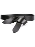 Isabel Marant Étoile 'lecce' Belt, Women's, Size: Large, Black, Calf Leather