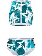 Perfect Moment Wild Ocean Star Print Bikini - Blue