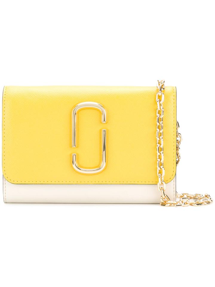 Marc Jacobs Snapshot Chain Wallet - Yellow & Orange