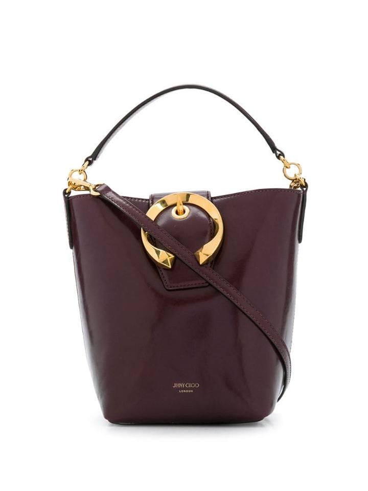 Jimmy Choo Madeline Bucket Bag - Red