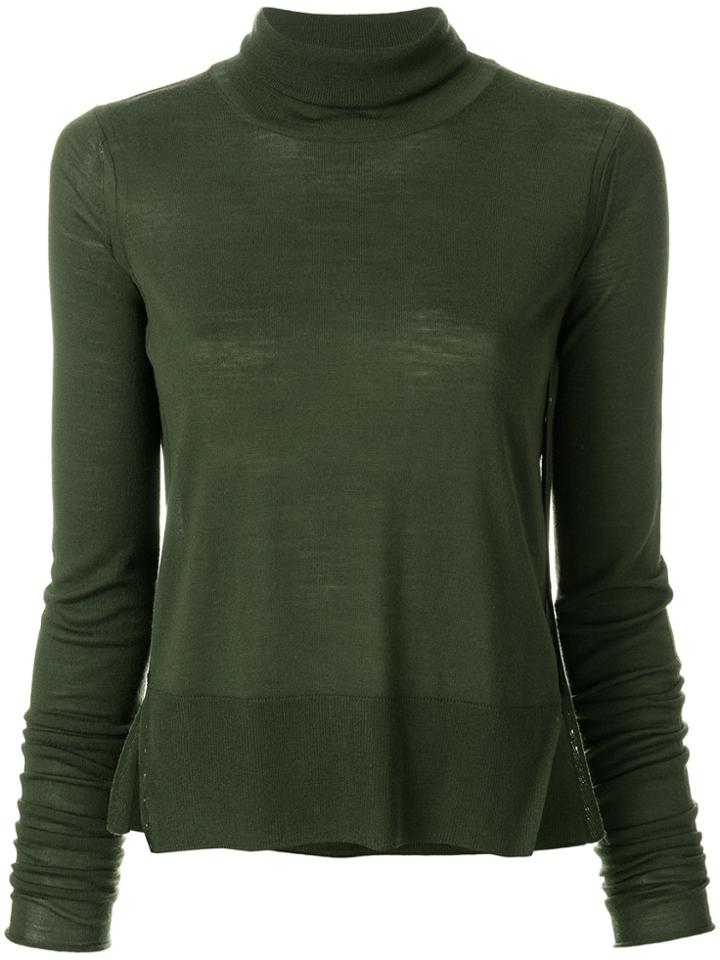 Forte Forte Turtleneck Jumper - Green