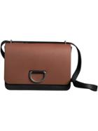 Burberry The Medium Leather D-ring Bag - Brown