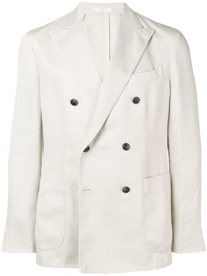 Boglioli Double Buttoned Jacket - Grey