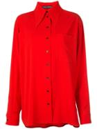 Kwaidan Editions Oversized Shirt - Red