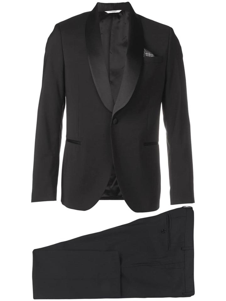 Manuel Ritz Two Piece Suit - Black