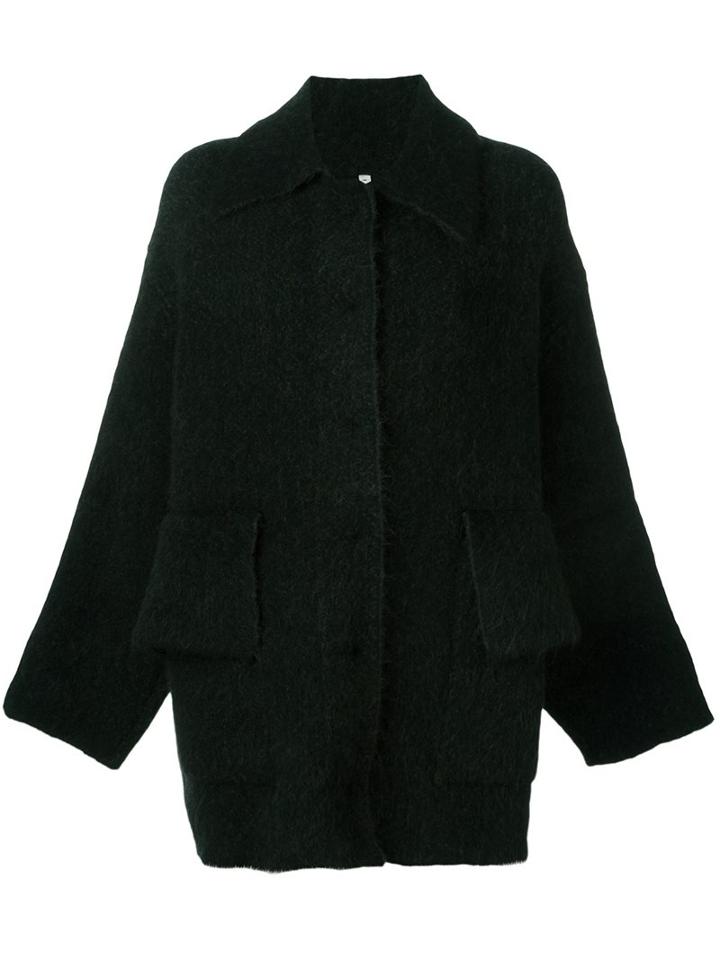 Boboutic Flap Pockets Oversized Jacket