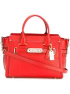 Coach Applique Tote Bag, Women's, Red
