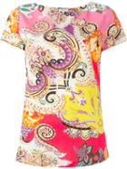 Etro V-neck Printed Top