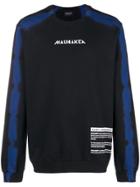 Mauna Kea Logo Print Sweater - Black