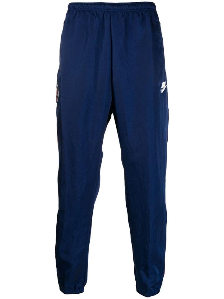 Nike Contrast Logo Track Pants - Blue