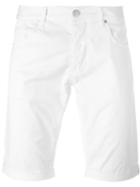 Armani Jeans Bermuda Shorts, Men's, Size: 56, White, Cotton/spandex/elastane