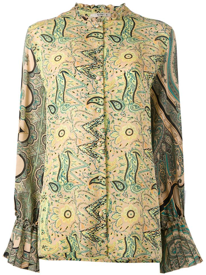 Etro Printed Shirt, Women's, Size: 46, Silk