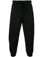 Numero00 - Broke Cropped Trousers - Men - Cotton/spandex/elastane - L, Black, Cotton/spandex/elastane