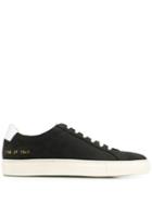 Common Projects Two-tone Low Top Sneakers - Black