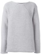 Lost & Found Ria Dunn Chunky Knit Jumper, Men's, Size: Xs, Grey, Wool