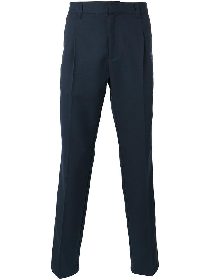 Soulland - Acker Trousers - Men - Polyester/viscose - M, Blue, Polyester/viscose