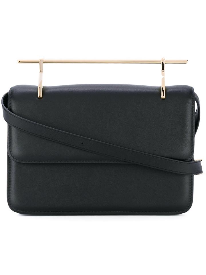 M2malletier - Flap Shoulder Bag - Women - Calf Leather - One Size, Black, Calf Leather