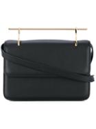 M2malletier - Flap Shoulder Bag - Women - Calf Leather - One Size, Black, Calf Leather