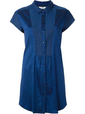Cotélac Panelled Longline Shortsleeved Shirt