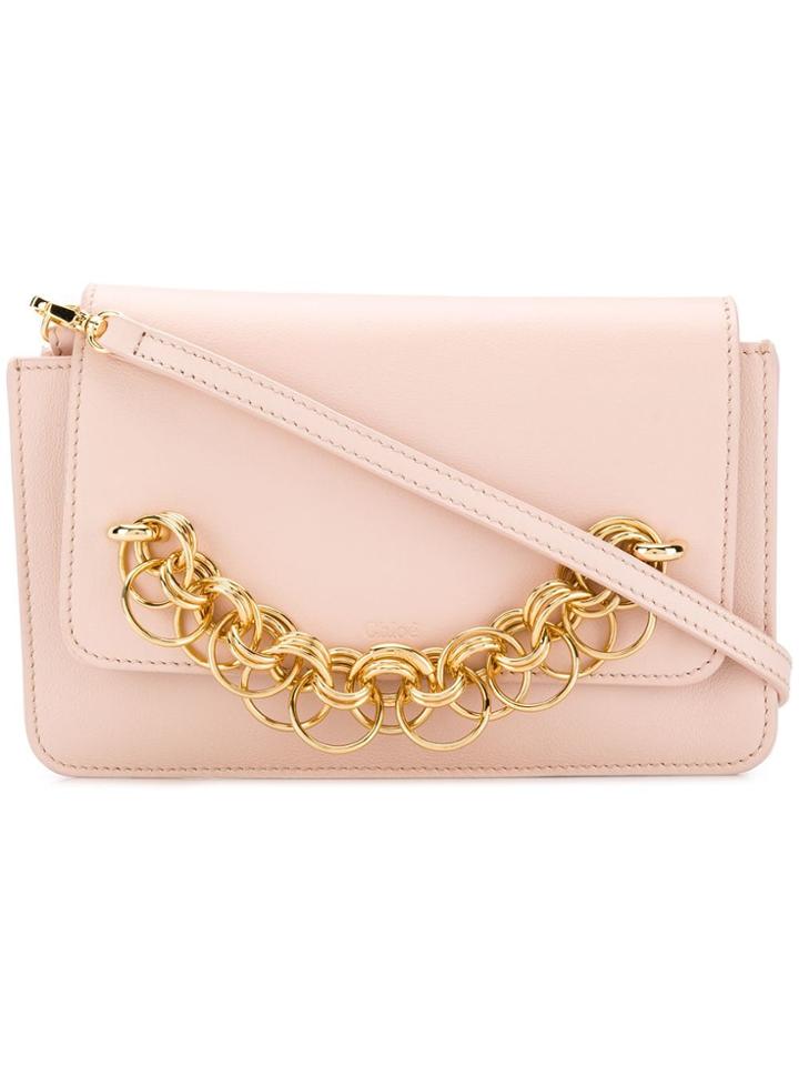 Chloé Drew Bijou Cross-body Bag - Pink