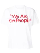Sacai We Are The People T-shirt - White