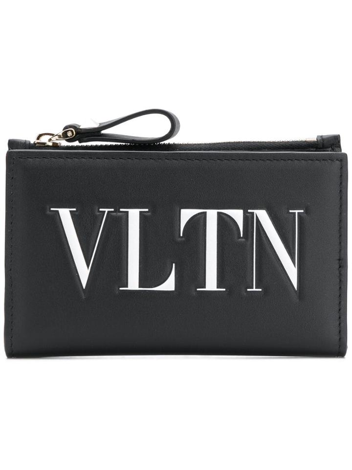 Valentino Valentino Garavani Logo Purse - Black