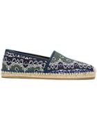 Etro Patterned Espadrilles - Green