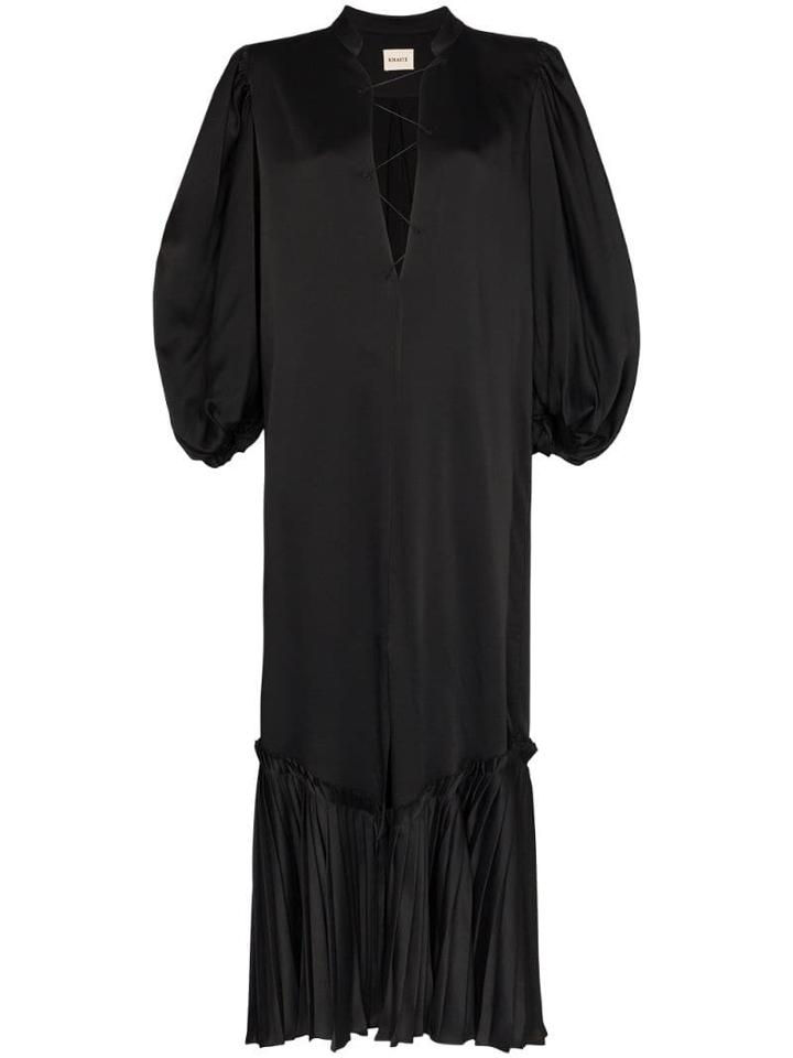 Khaite Bianca Maxi Dress - Black