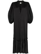Khaite Bianca Maxi Dress - Black